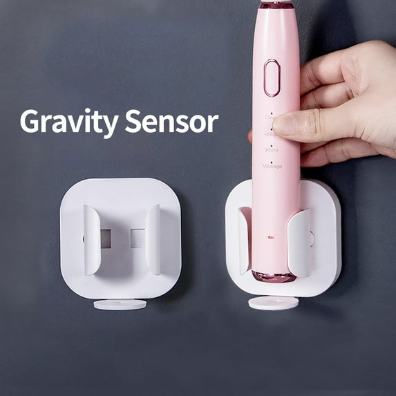 Travelwant 3Packs Electric Toothbrush Holders Wall Mounted for Bathroom, Razor Holder with Adjustable Arm for Shaver Toothpaste, Punch Free Toothbrush Holder Set