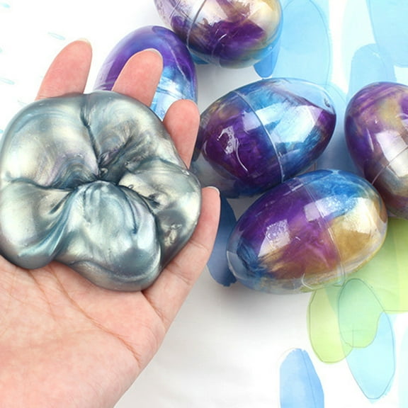 Travelwant 3Pcs Slime Eggs Stress Relief Toys Easter Eggs for Kids Boys Girls Christmas Stocking Stuffers Gifts Party Favors