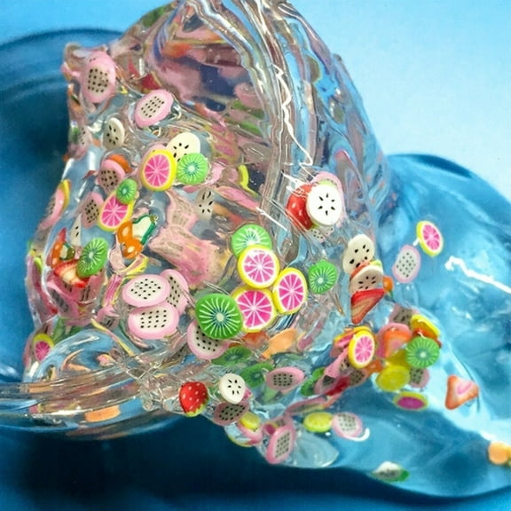 Travelwant 4Packs Premade Slime Colour Clear Crystal Putty Non-Sticky Scented Slime Toy for Girls Boys,DIY Slime Supplies Stretchy Putty Kids Party Gift