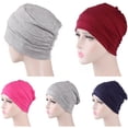 thumbnail image 1 of Travelwant 5Pcs Set Unlimited Slouchy Snood Hat Cotton Slouchy Beanie Hats for Women, 1 of 7