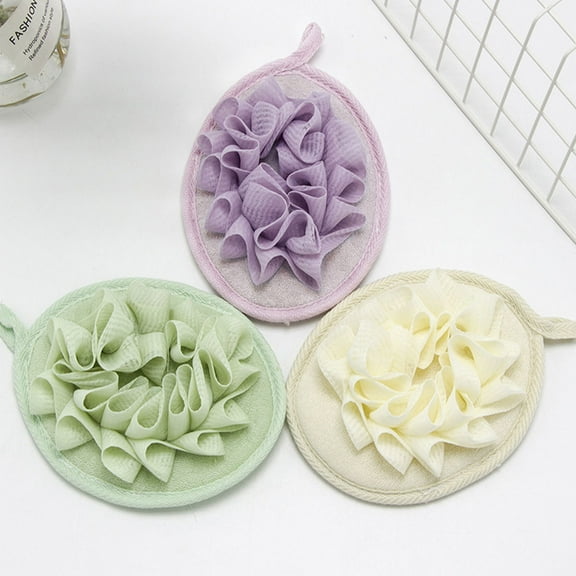 Travelwant 6Pcs Premium Bath Sponge, Foam Loofah Sponge, Body Sponge for Shower - Large Size, Lots of Lather, Oval
