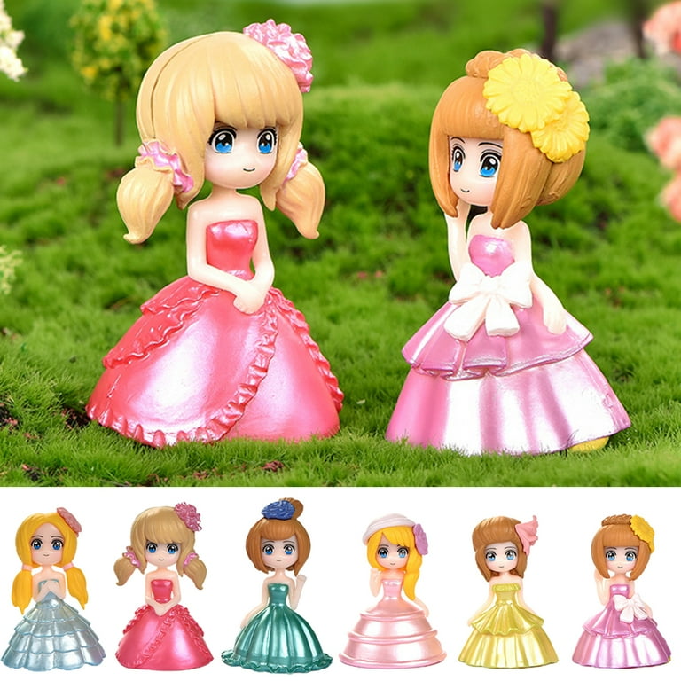 Magic Unicorn Girl Figurine Fairy Garden Accessory Miniature Dollhouse Ornament Magic Unicorn Girl Figurine Fairy Garden Accessory Miniature Dollhouse Ornament