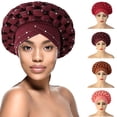 thumbnail image 1 of Travelwant African Turban for Women Knot Pre-Tied Bonnet Beanie Cap Headwrap, 1 of 1