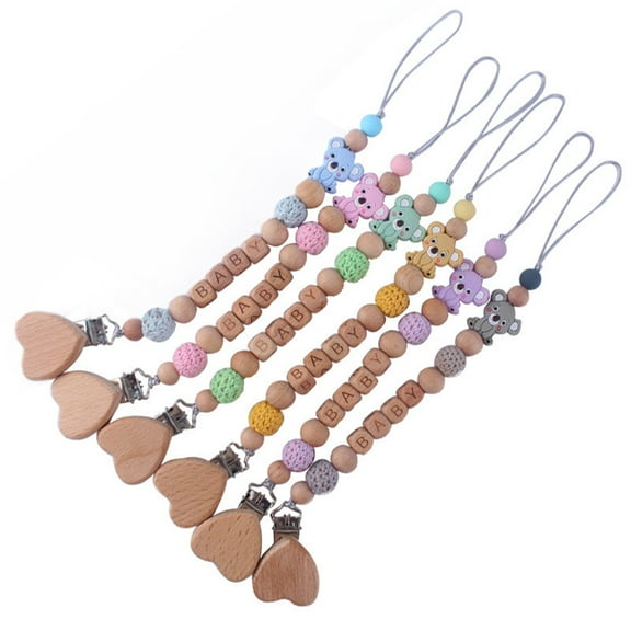 Travelwant Baby Pacifier Clips, Universal Holder Leash for Boys and Girls, Teething Toys Teethers