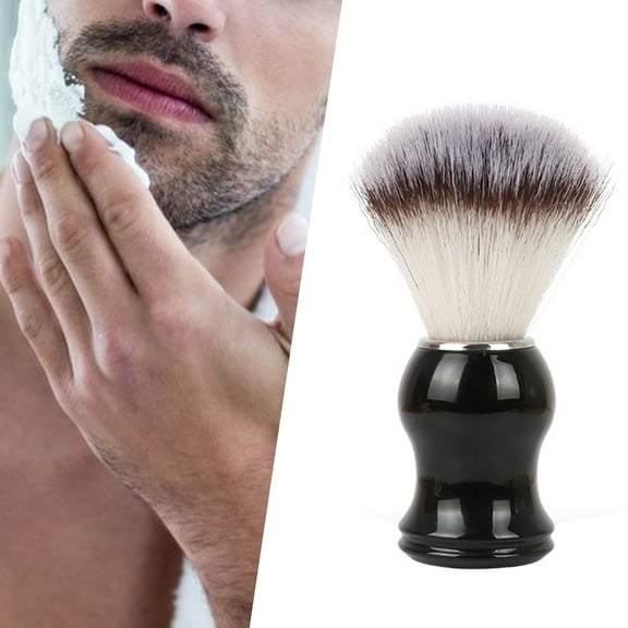 Travelwant Badger Shaving Brush-Black Handle- Engineered for The Best Shave of Your Life. for, Safety Razor, Double Edge Razor, Straight Razor