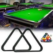 Travelwant Billiard Ball Set Triangle Rack Pool Table Accessories Plastic Triangle Rack Game Equipment