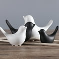 thumbnail image 1 of Travelwant Bird Statue Lifelike Gold Animal Sculpture Handicraft Modern Simple Style Art Bird Bird Ceramic Display Ornaments for Living Room, Bedroom, Shelf, Cabinets, Home Decor, 1 of 7