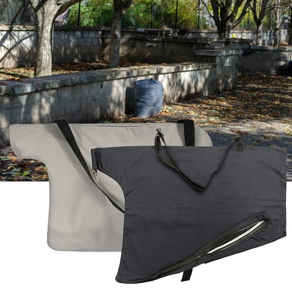 Travelwant Blower Leaf Bag with Zippered Closure and Drawstring, 23.62 x 17.32 in