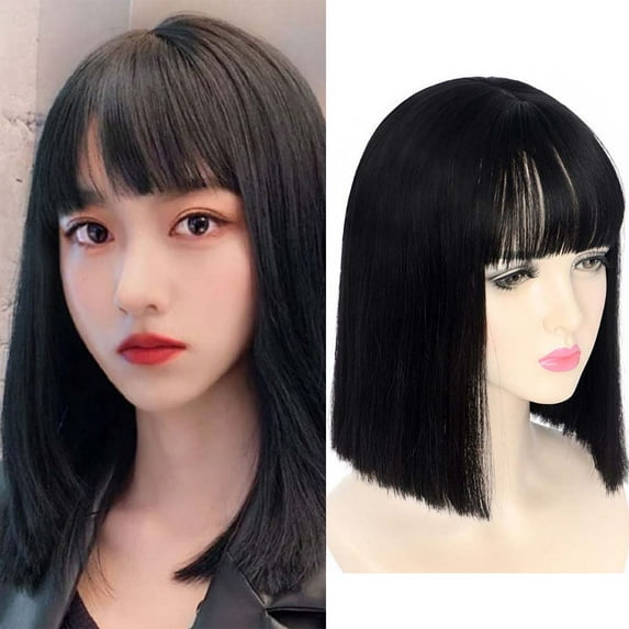 Travelwant Bob Wigs Straight Short Bob Wig Lace Frontal Human Hair Wigs T Part Lace Closure Brazilian Virgin Human Hair Straight Bob Lace Front Wigs