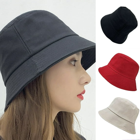 Travelwant Bucket Hats for Women Sun Beach Hat Teens Girls Wide Brim Summer Fisherman's Caps UPF 50+