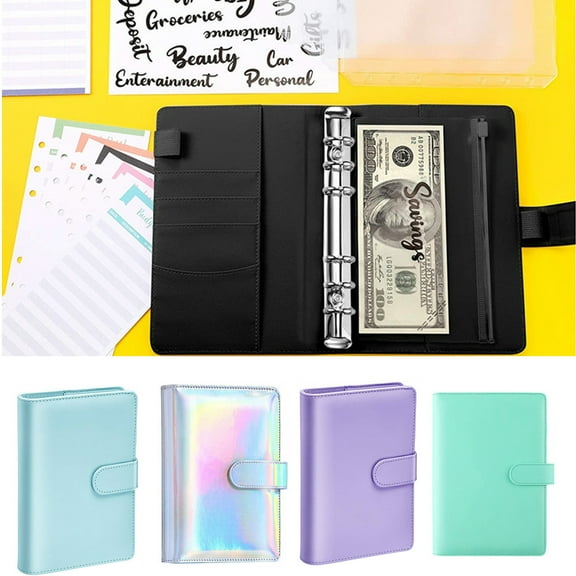 Travelwant Cash Envelopes Wallet - Finances Organizer Calendar Budget Planner Notebook with Weekly & Monthly Planner