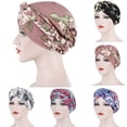 thumbnail image 1 of Travelwant Chemo Cancer Headwear for Women Braid Turban Cap Twisted Hair Cover Wrap, 1 of 5