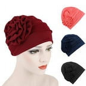 Travelwant Chemo Caps Headwear for Women Turbans Flowers Hats Headwrap for Cancer Patient Hair Loss