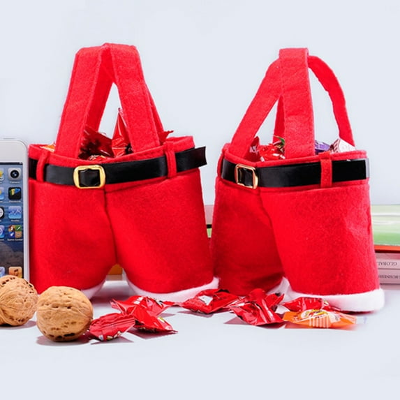 Travelwant Christmas Gift Bags,Christmas Tote Bags with Handles, Christmas Treat Bags, Multifunctional Christmas Bags for Gifts Wrapping Shopping, Xmas Party Supplies