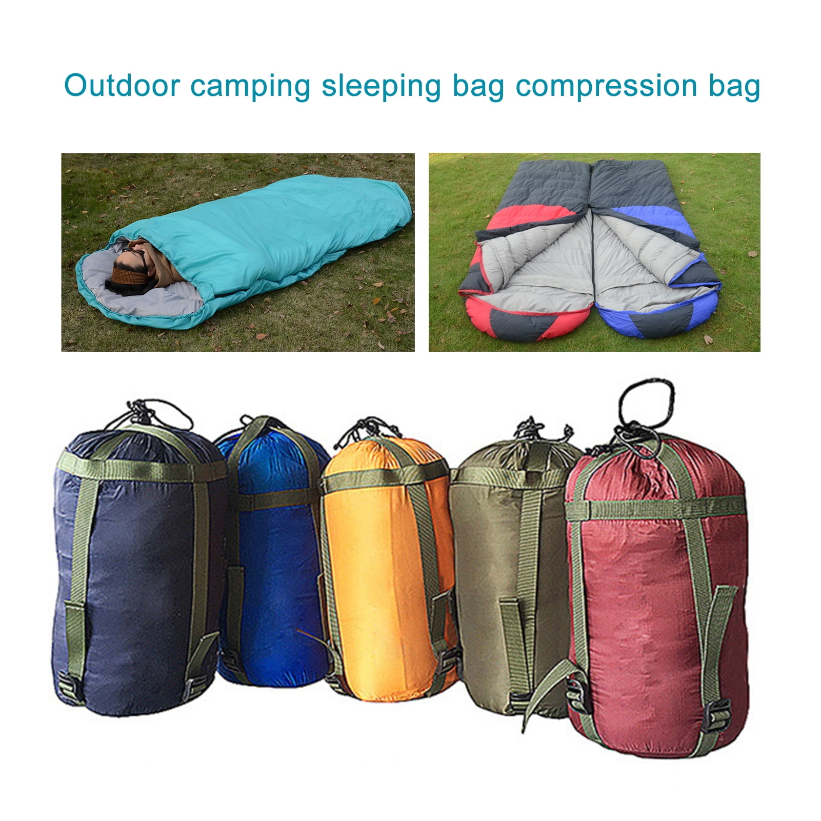 Travelwant Compression Sack, Compression Stuff Sack, Water-Resistant &  Ultralight Sleeping Bag Stuff Sack - Space Saving Gear for Camping, Hiking