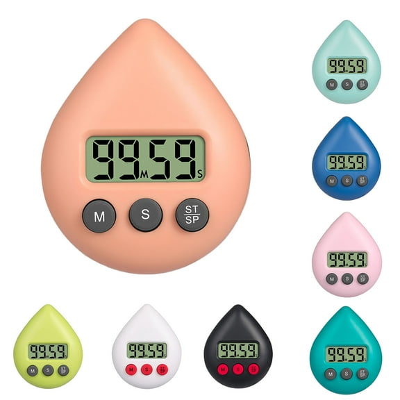 Travelwant Digital Kitchen Timer Big Digits Loud Alarm Magnetic Backing Stand ON/OFF Switch for Cooking Game Exercise Office