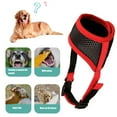 thumbnail image 1 of Travelwant Dog Muzzle,Soft Nylon Muzzle Anti Biting Barking Chewing,Air Mesh Breathable Drinkable Adjustable Loop Pets Muzzle for Small Medium Large Dogs, 1 of 7