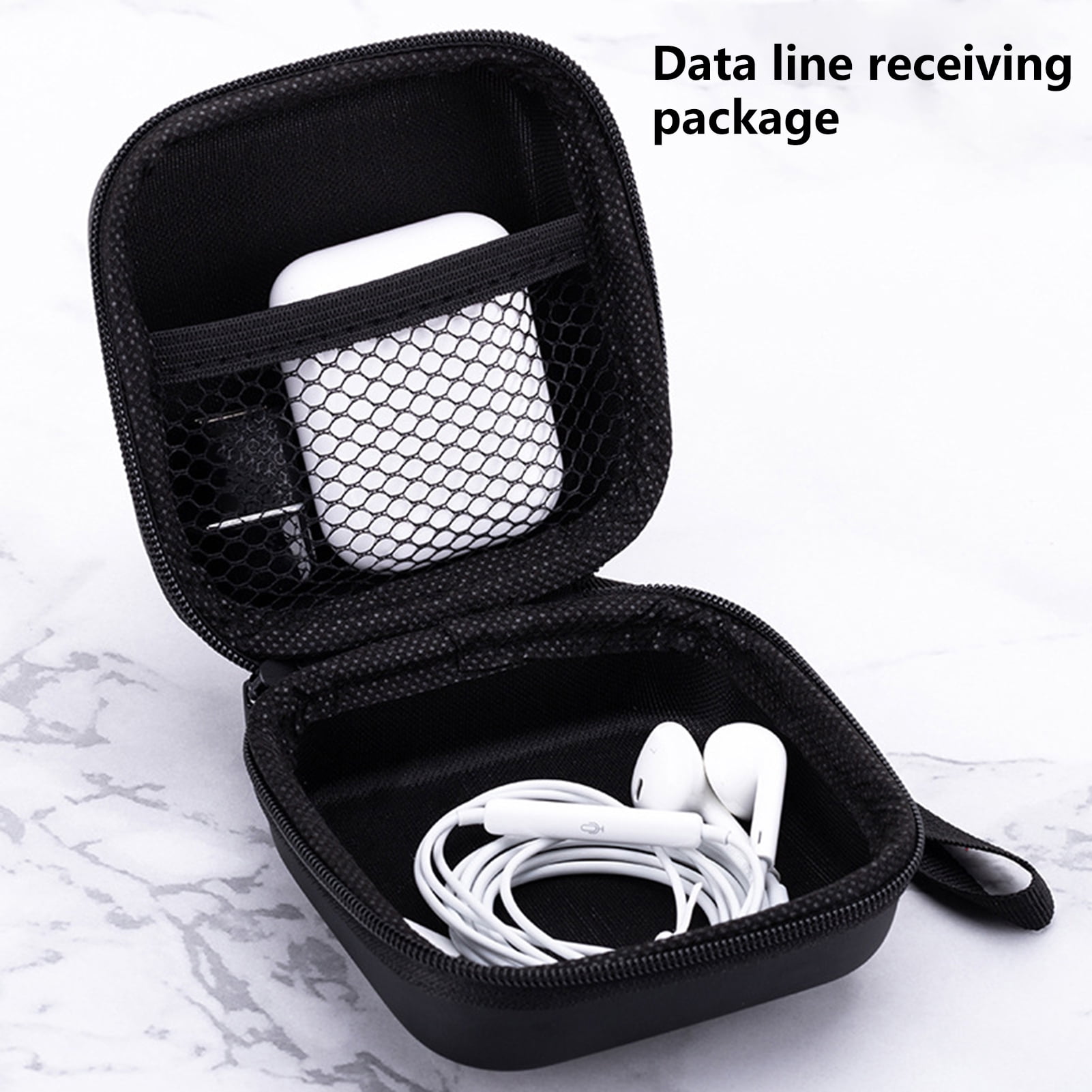 Travelwant Earbud Case Earphone Case Headphone Eva Earbud Holder Cell Phone Accessories 7400