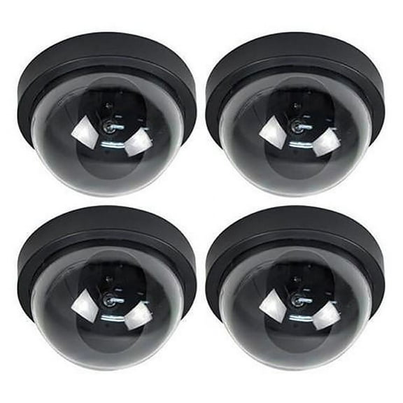 Travelwant Fake Dummy Surveillance Home Dome Security Camera CCTV with Red Flashing Light Camera
