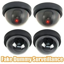 Travelwant Fake Security Cameras Dummy Security Surveillance CCTV Camera with Realistic Flashing LED Light for Home Security and Business Use, Indoor and Outdoor