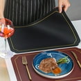 thumbnail image 1 of Travelwant Faux Leather Placemats, PU Table Mats,Waterproof, Stain Resistant, Heat Resistant, Non-Slip Easy to Clean for Kitchen Dining Table,Conference Table, 1 of 8