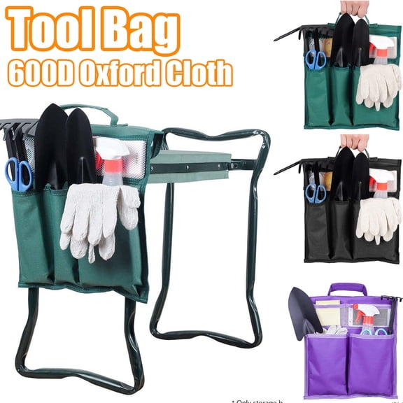 Travelwant Garden Kneeler Pouch- Protects Your Knees, Clothes From Dirt & Grass Stains - Sturdy and Lightweight - A Tool Pouch Only!