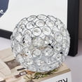 thumbnail image 1 of Travelwant Globe Candle Holder Studded With Acrylic Crystals - Pretty Centerpiece For Anniversary Wedding Celebration – Votive Candle Lantern Decoration, 1 of 7