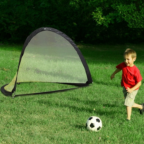 Travelwant Kid Potable Folding Goal Soccer Football Outdoor Training Net Interactive Toy