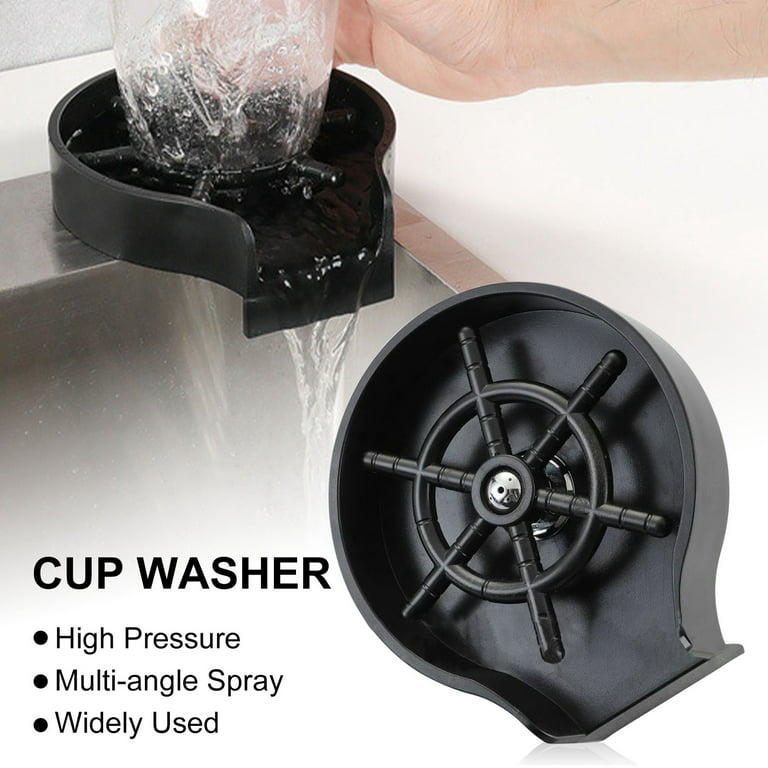 High Pressure Bar Kitchen Cup Cleaner Automatic Cup Washer Faucet Glass  Rinser