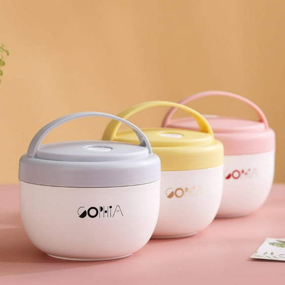 Travelwant Leak Proof Plastic Tableware Bowl with Lid