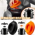 thumbnail image 1 of Travelwant Lid Stand Silicone Lid Holder Accessories and, 2 in 1 Kitchen Accessory Compatible with Ninja Foodi Pressure Cooker and Air Fryer 5 Qt, 6.5 Qt and 8 Quart, 1 of 6