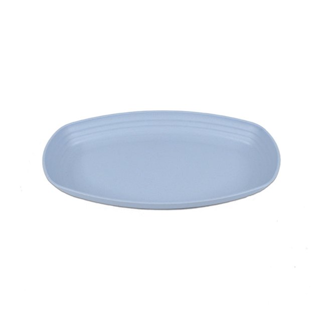 Travelwant Lightweight Plate, Unbreakable Deep Dinner Plate, Plastic