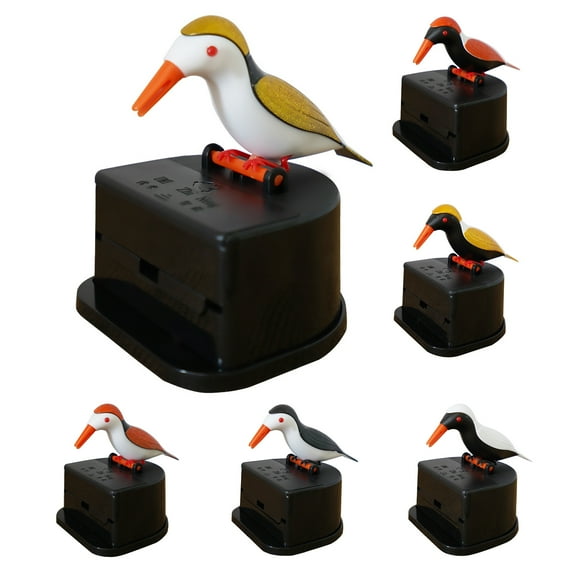 Travelwant Little Bird Toothpick Dispenser, Creative Push-Type Toothpick Bird Dispenser, Toothpick Holder
