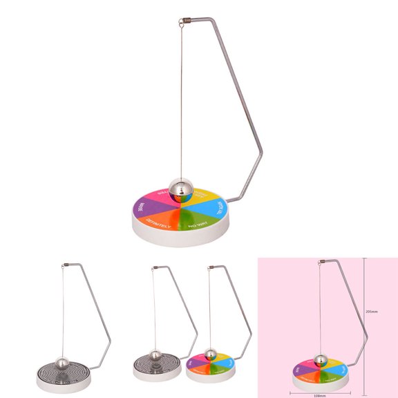 Travelwant Magnetic Decision Maker Fortune Teller Pendulum Game Ball Perfect Indecisive Moments Toy Gift Pendulum Dynamic Desk Toy Decision Aid Fortune Teller Game