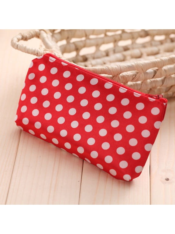 Makeup Bag Toiletry Pouch Waterproof Cosmetic Bag with Zipper Travel Packing Bag Small Cosmetic Bag Accessory Organizer for Women and Men
