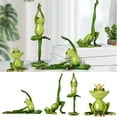 thumbnail image 1 of Travelwant Meditating Yoga Frog Statues Resin Frog Garden Statues and Figurines Fairy Garden and Yoga Frog Outdoors Spring Decorations for Home Patio Yard Lawn Porch Ornament Gift, 1 of 2