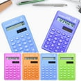 thumbnail image 1 of Travelwant Mini Digital Desktop Calculator with 8-Digit LCD Display Standard Function Electronic Pocket Size Calculator for School, Office and Home, 1 of 7