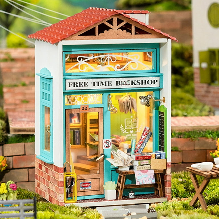 Rolife DIY Miniature Dollhouse Kit Craft Kit for Adults to Build