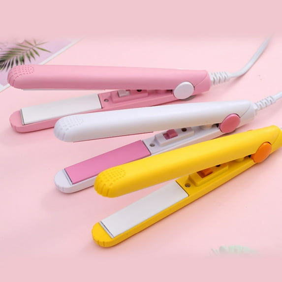 Travelwant Original Ceramic Hair Straightening Flat Iron | Professional Salon Model Hair Straightener | Includes Heat Pad