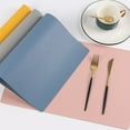 Travelwant Placemats PlasticTable Mats 6 Heat Resistant Easy to Clean