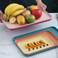 thumbnail image 1 of Travelwant Plastic Fast Food Trays, Restaurant Serving Trays Set for Coffee Table, Kitchen, Party, 1 of 7