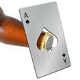 thumbnail image 1 of Travelwant Poker Card Bottle Opener Wallet Size Stainless Steel - Ace Card Bottle Opener Playing Cards - Beer Bottle Opener - Good Gift For Him, 1 of 8