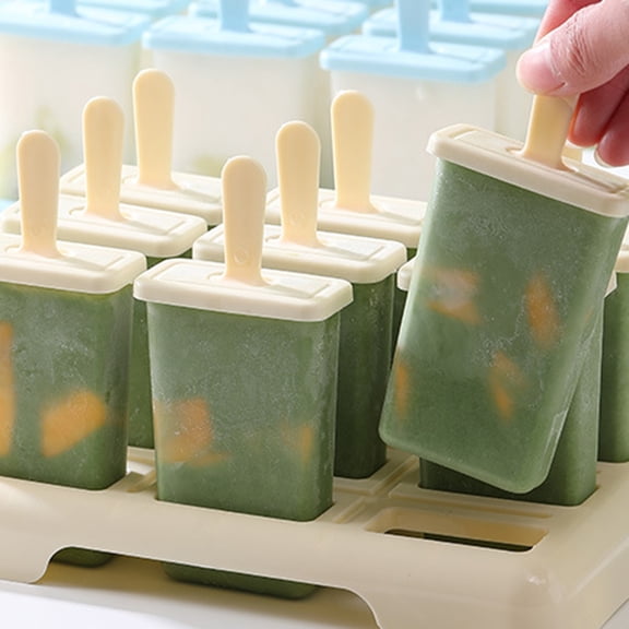 Travelwant Popsicle Mould，Popsicle Molds Silicone Ice Pop Molds BPA Free Popsicle Mold Reusable Easy Release Ice Pop Make