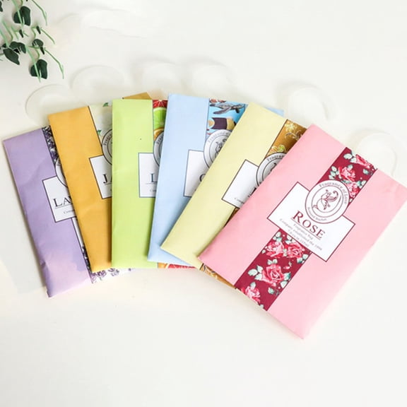 Travelwant Scented Sachet Natural Long Lasting Fragrance Hanging Design Lemon Jasmine Rose Sachet Bag for Drawers