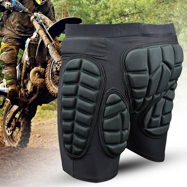 Travelwant Skating Padded Shorts Protective Hip Butt and Tailbone,  Snowboard Protective Gear Adult Armor Impact Shorts 