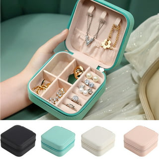 Travelwant Jewelry Organizer, Small Jewelry Box Earring Holder for