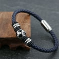 thumbnail image 1 of Travelwant Soccer Football Bracelets for Men Women Adjustable Friendship Sports Jewelry Soccer Lovers, Soccer Team Soccer Themed Gifts, 1 of 7