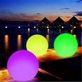 thumbnail image 1 of Travelwant Solar Color Changing LED Floating Pool Light Glow Ball, 1 of 8