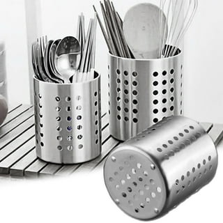 Oggi - Stainless Steel Jumbo Utensil Holder, Charcoal – Kitchen Store & More