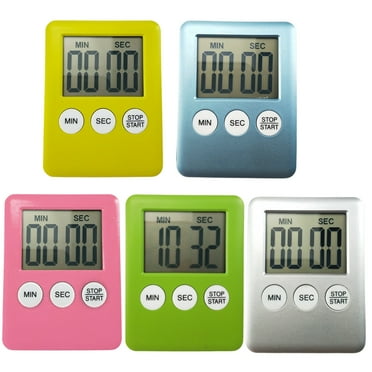 Travelwant Timers Classroom Timer for Kids Kitchen Timer for Cooking Egg Timer Digital Stopwatch Clock Timer for Teacher Study Exercise